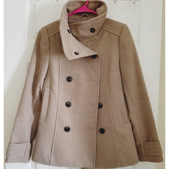 H&M Jackets & Blazers - H&M peacoat, small